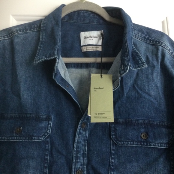 Mens denim shirt - Picture 3 of 4